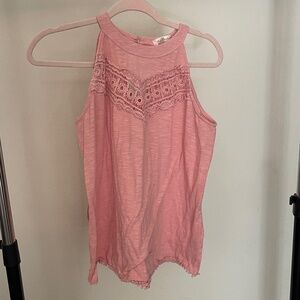 ace fashion pink tank - L